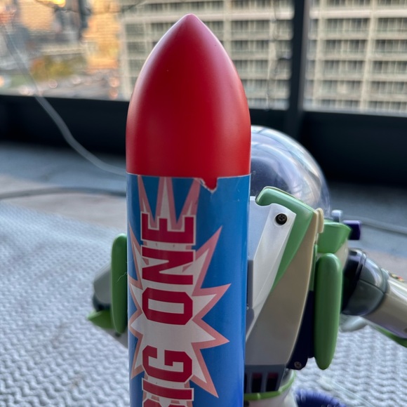 1996 Toy Story Buzz LightYear Disney Telephone - Picture 8 of 10